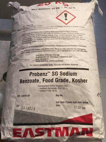 Sodium Benzoat 25kg